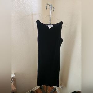 CDC Velvet Sleeveless Pullover Dress